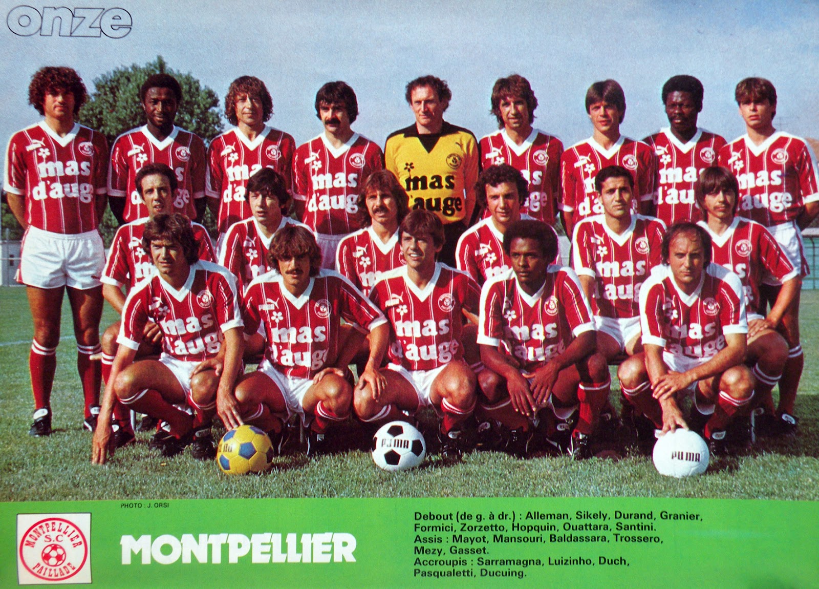 Maillot MONTPELLIER ÉQUIPE Maillot MONTPELLIER ÉQUIPE